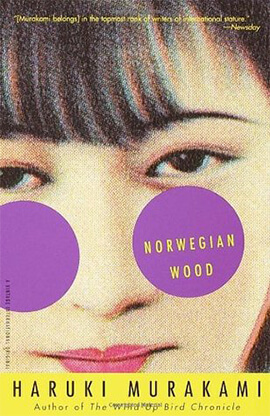 Inspiration of Norwegian Wood by Haruki Murakami book cover