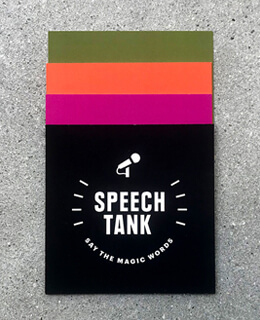 Speech Tank cover